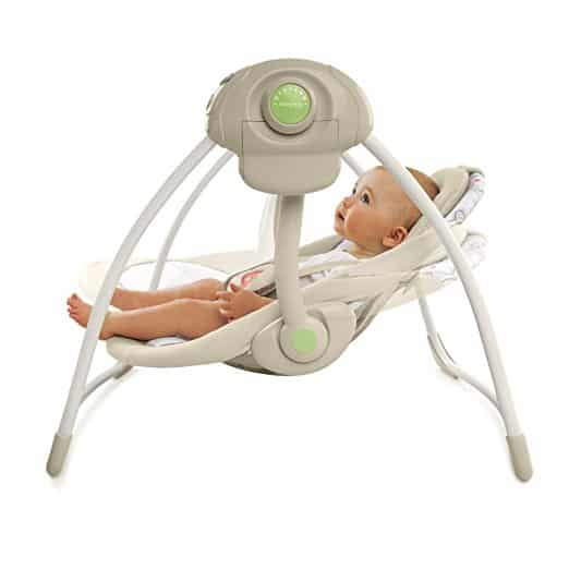 Comfort & Harmony Cozy Kingdom Portable Swing